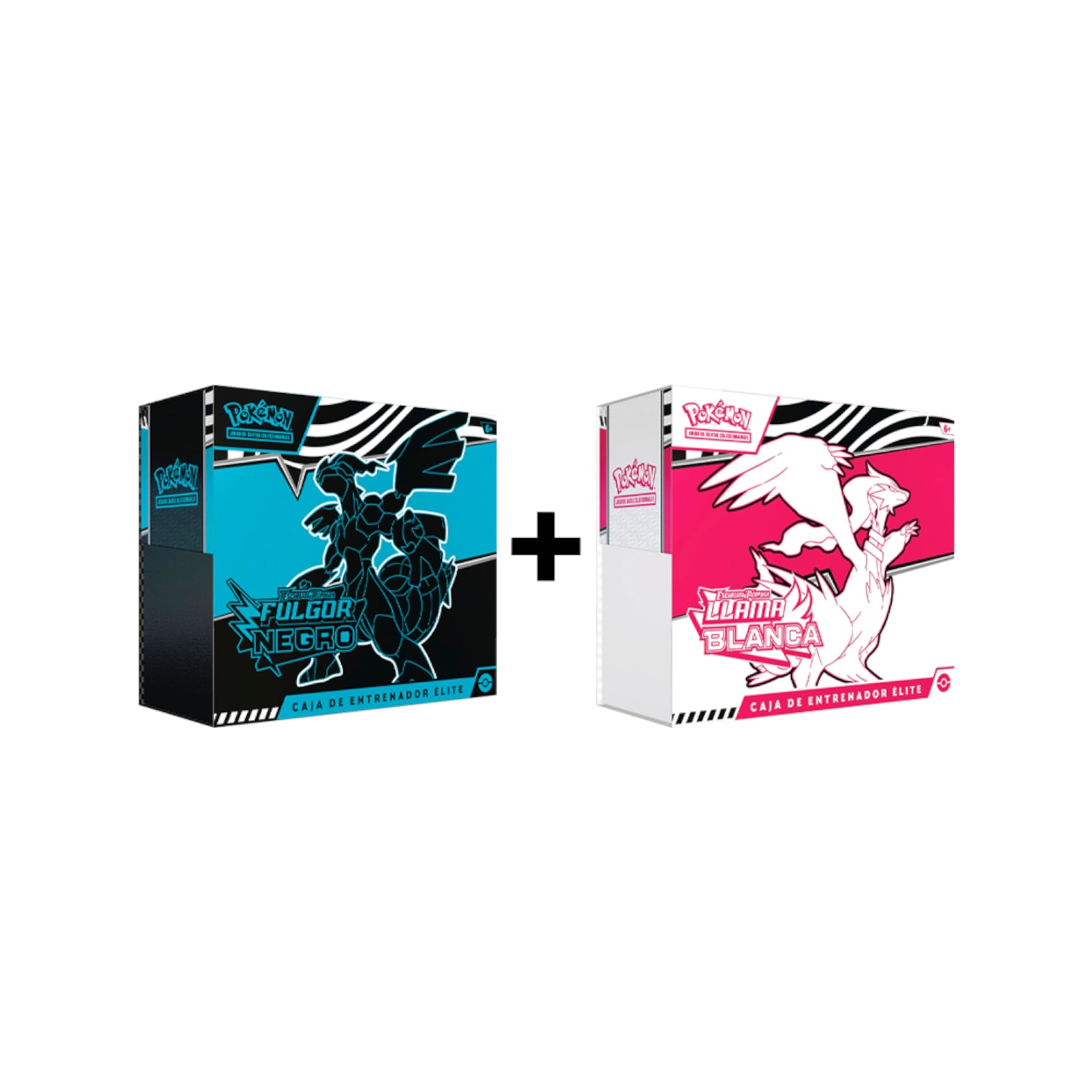 Elite Trainer Box - Fulgor Negro + Llama Blanca