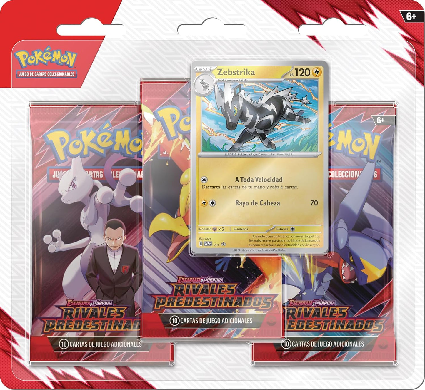 Blisters Rivales Predestinados Kangaskhan + Zebstrika