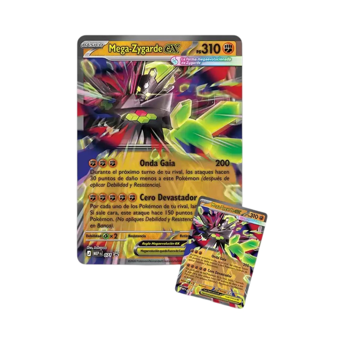 Caja Colección Prémium Mega Zygarde