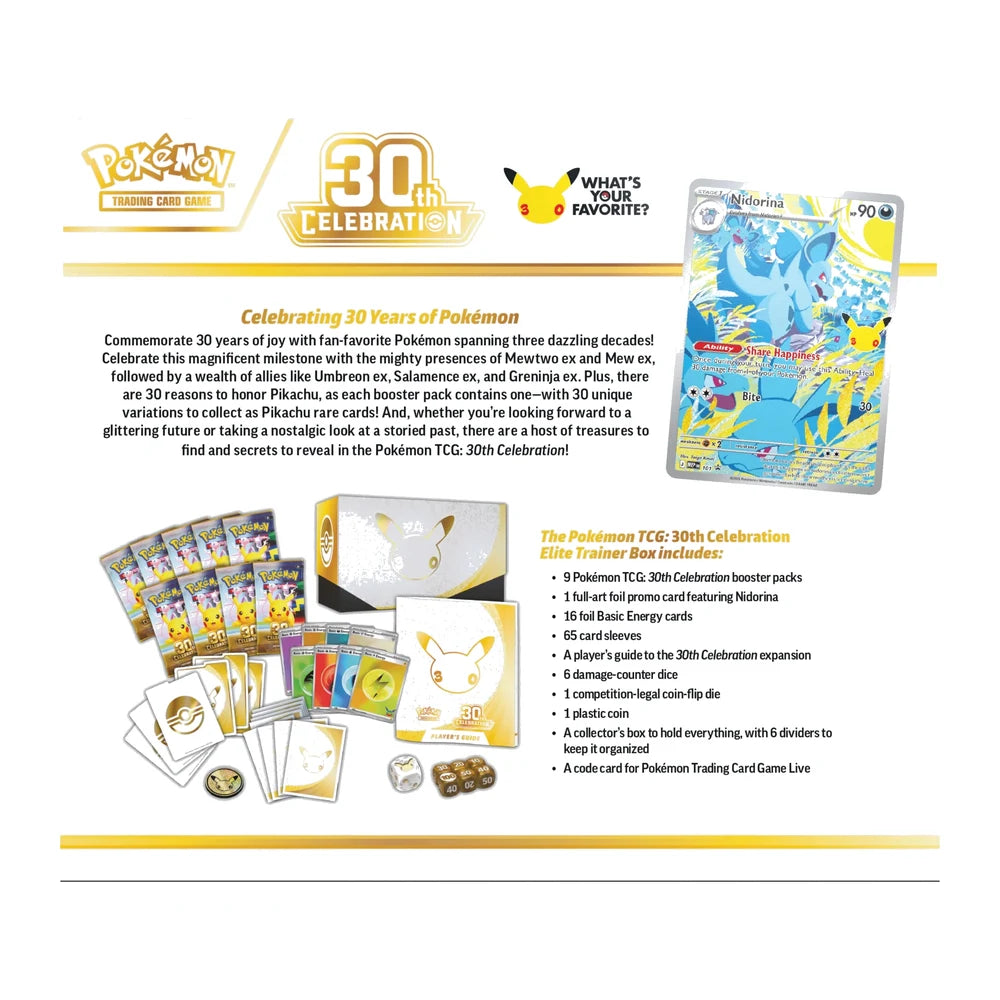 Elite Trainer Box - 30th Anniversary [ENG]