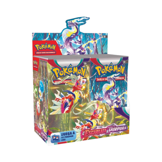 Display (36 Sobres) - Escarlata & Purpura [ESP]