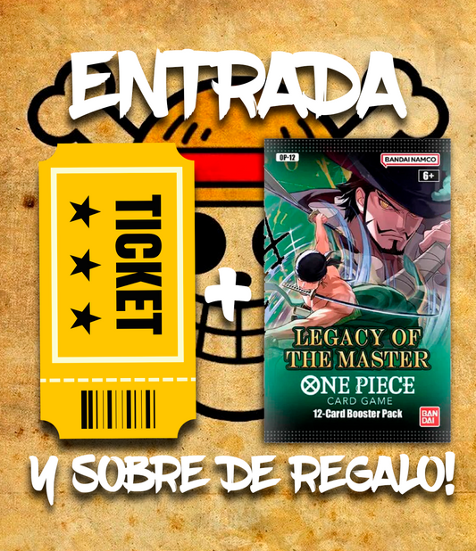 Entrada + Sobre | Torneo One piece AllinTCG x Ludusgallaeciae