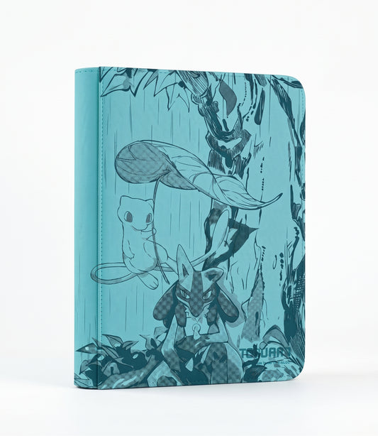 Carpeta TCG Personalizada Inspirada en Mew - Lucario