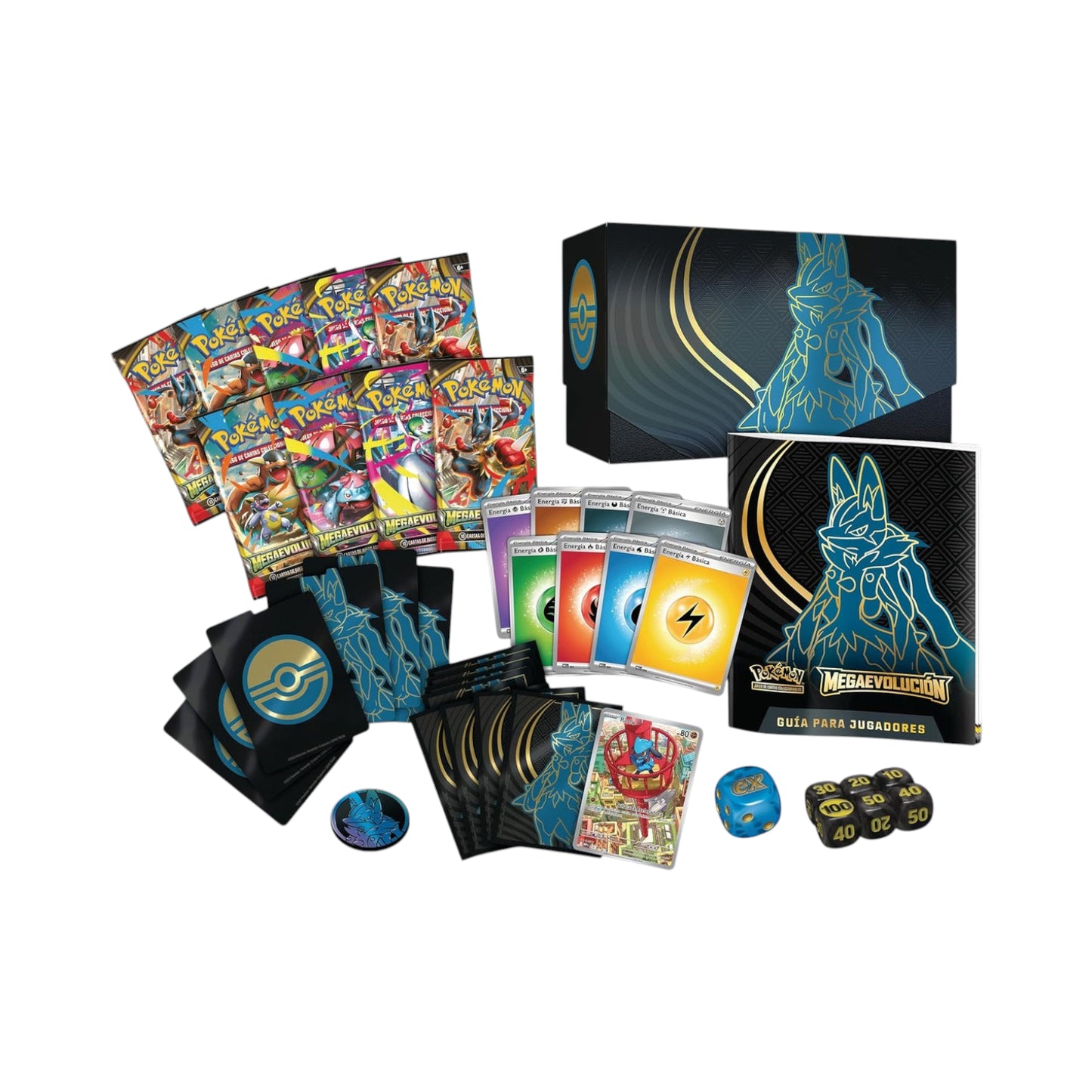 Elite Trainer Box - MegaEvolución (Lucario) [ESP]