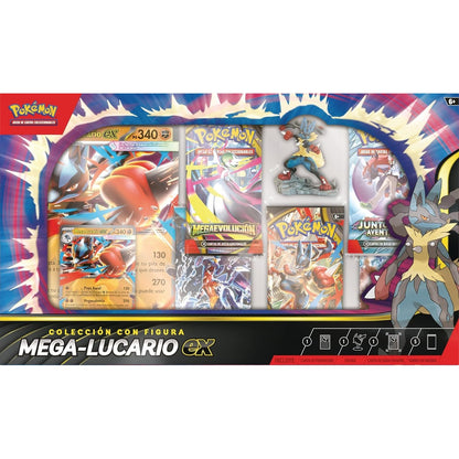 Caja Colección con Figura - Mega Lucario EX [ESP]