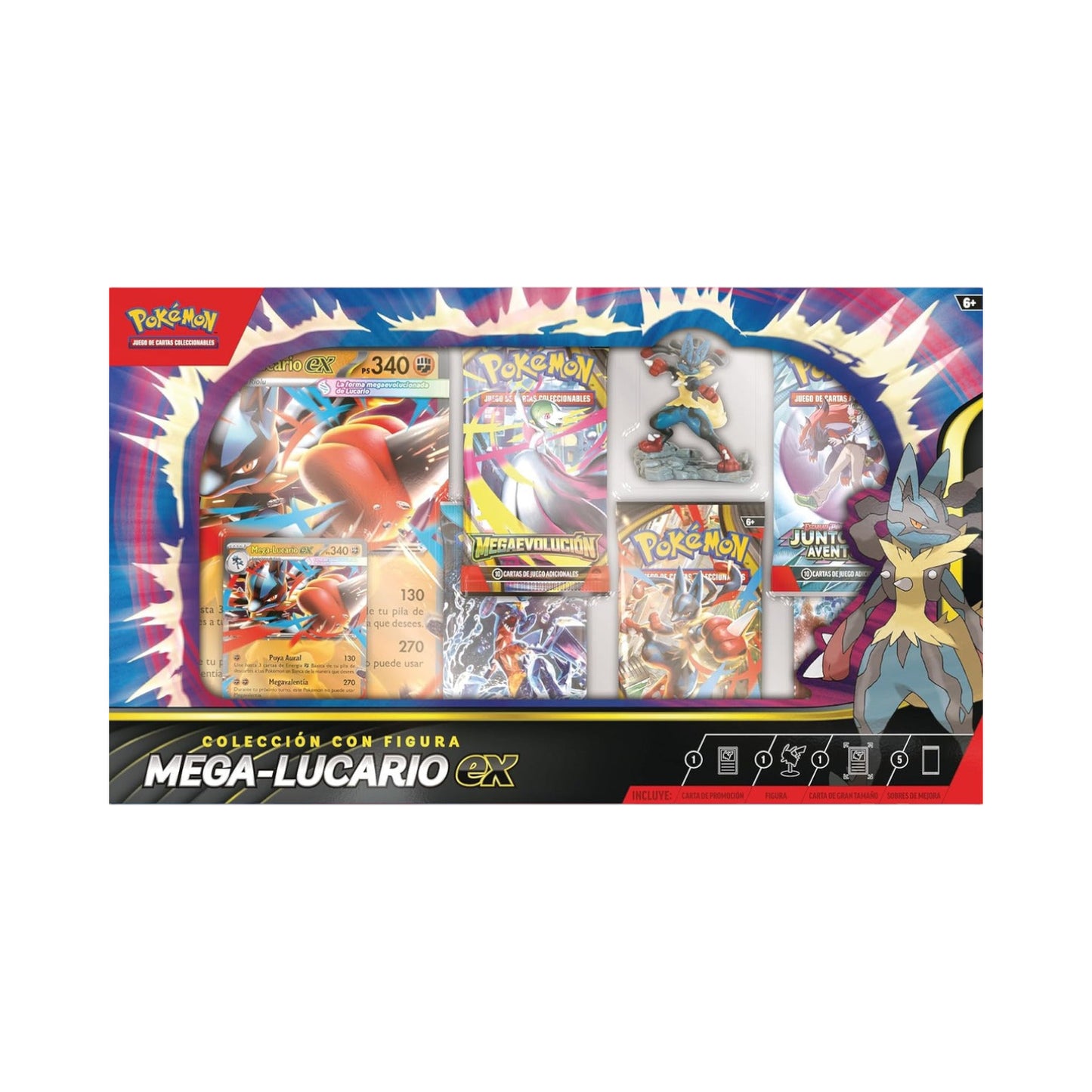 Caja Colección con Figura - Mega Lucario EX [ESP]