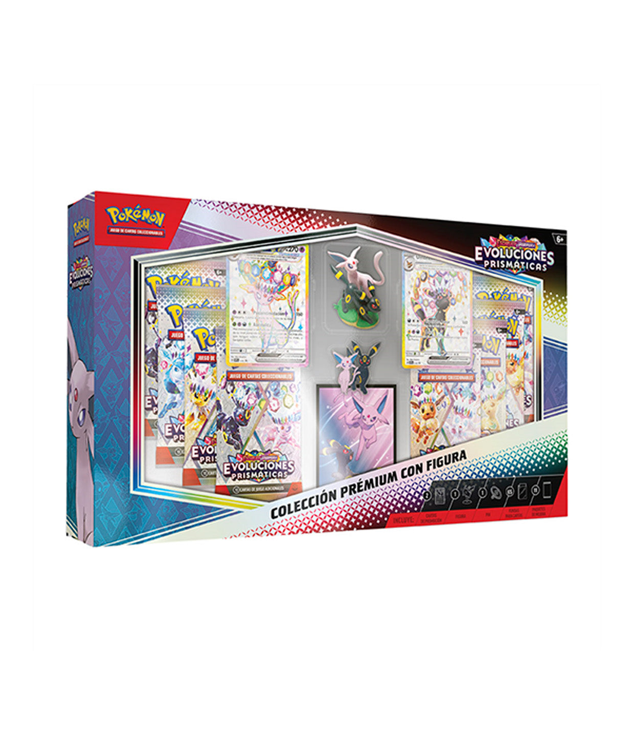 Caja Colección con Figura - Evoluciones Prismáticas [ESP]