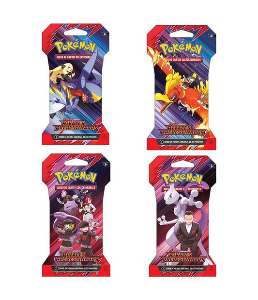 Sleeved Booster Pack - Rivales Predestinados [ESP]