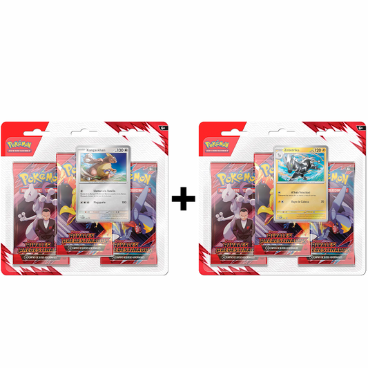 Blisters Rivales Predestinados Kangaskhan + Zebstrika