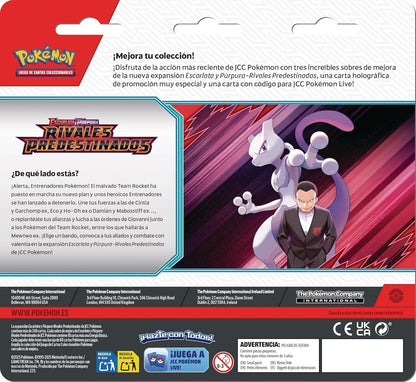 Blister 3 Sobres Rivales Predestinados (Kangaskhan) [ESP]