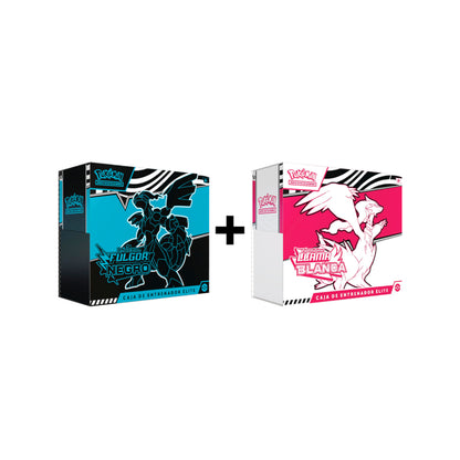 Elite Trainer Box - Fulgor Negro + Llama Blanca [ESP]