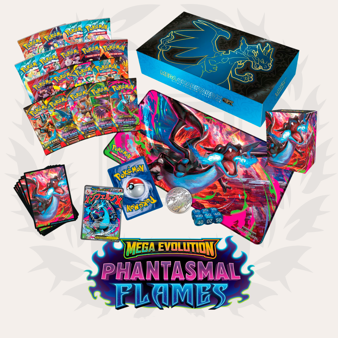 Colección Ultra Premium Mega-Charizard X - Phantasmal Flames [ENG]