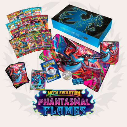 Colección Ultra Premium Mega-Charizard X - Phantasmal Flames [ENG]